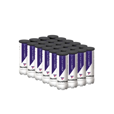 Tecnifibre Tennis Balls Champion Box of 36 x 4-pack in Carton